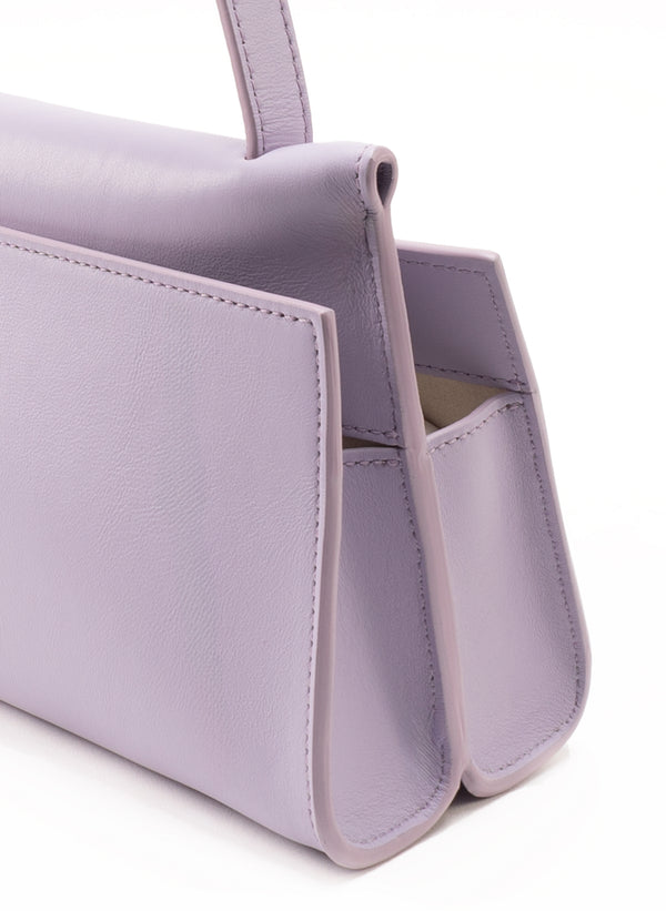 Elleme Long Papillon Leather Lilac