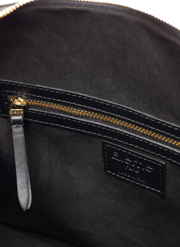 elleme Loop Large Suede/Leather Black