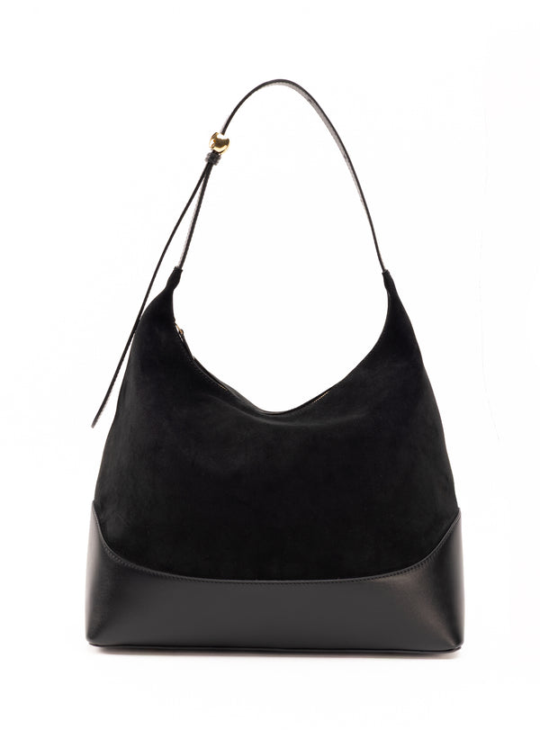 elleme Loop Large Suede/Leather Black