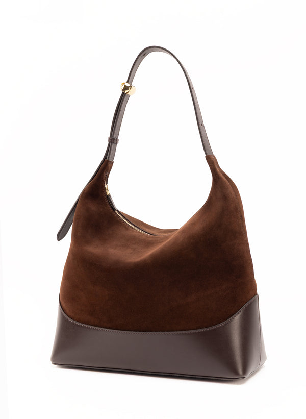 Elleme Loop Large Suede/Leather Brownie/Tabacco