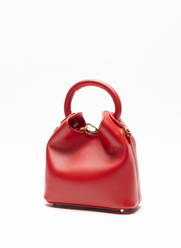 Elleme Madeleine Leather Red