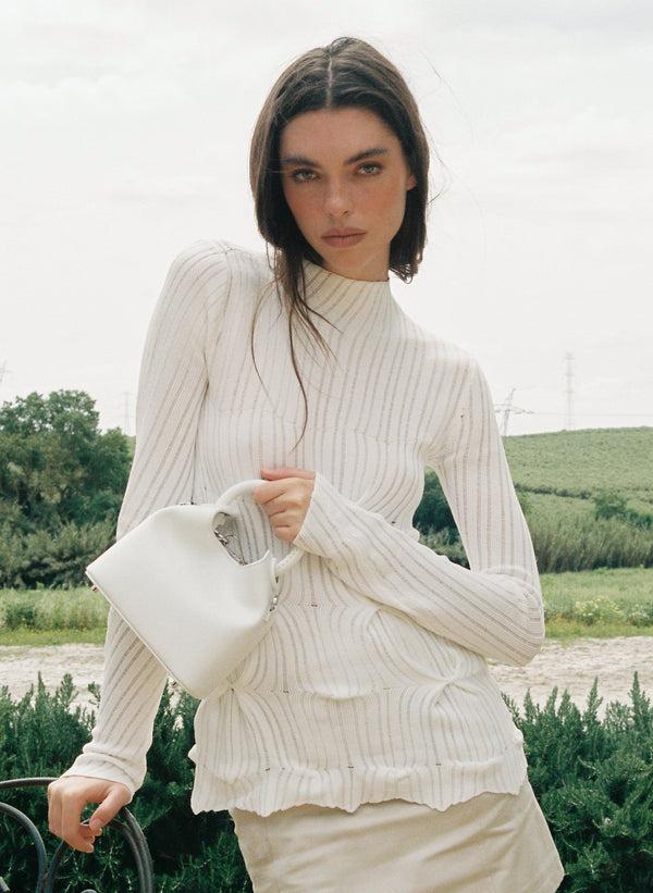 Elleme Madeleine Leather White