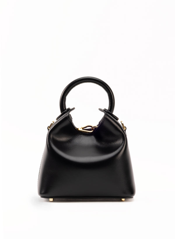 elleme Madeleine Patent Leather Black