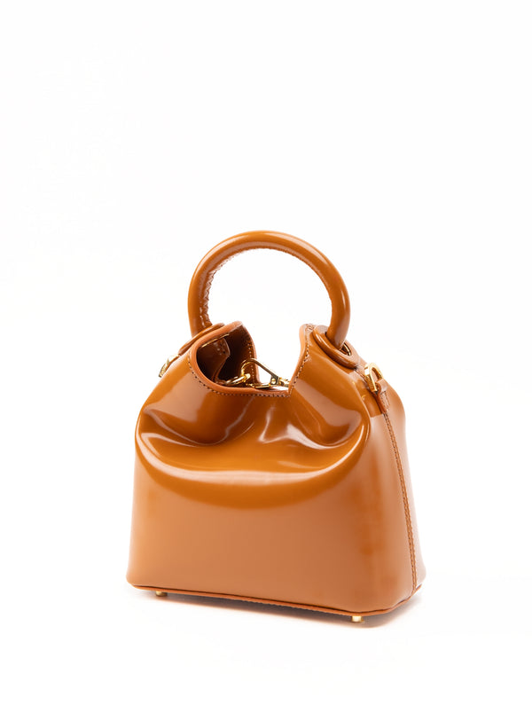 Elleme Madeleine Patent Leather Caramel