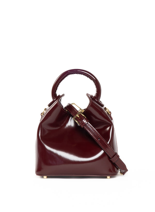 Elleme Madeleine Patent Leather Wine
