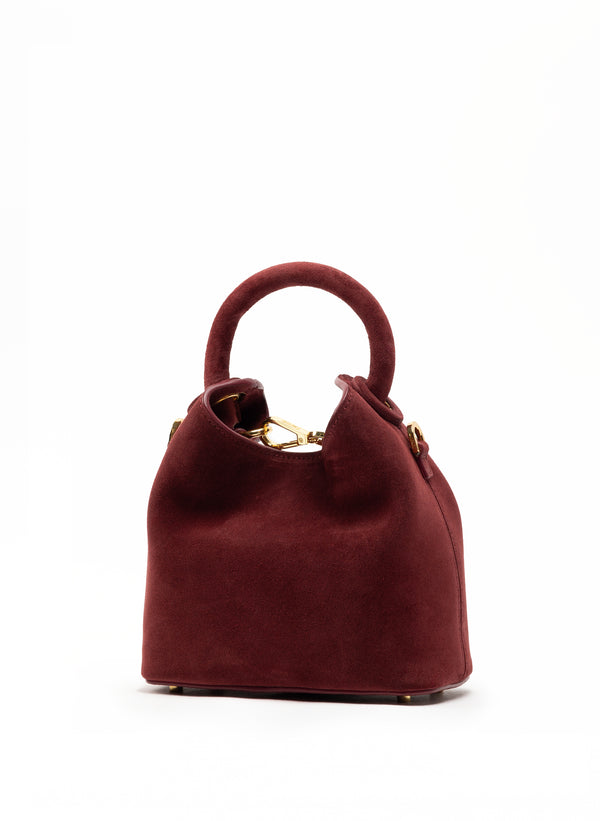 Elleme Madeleine Suede Burgundy