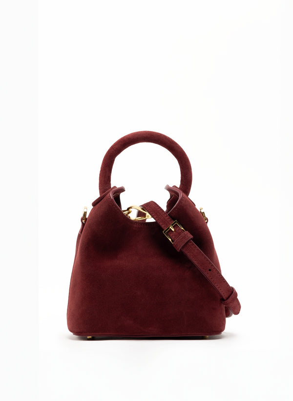 Elleme Madeleine Suede Burgundy