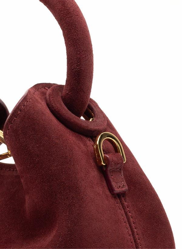 Elleme Madeleine Suede Burgundy