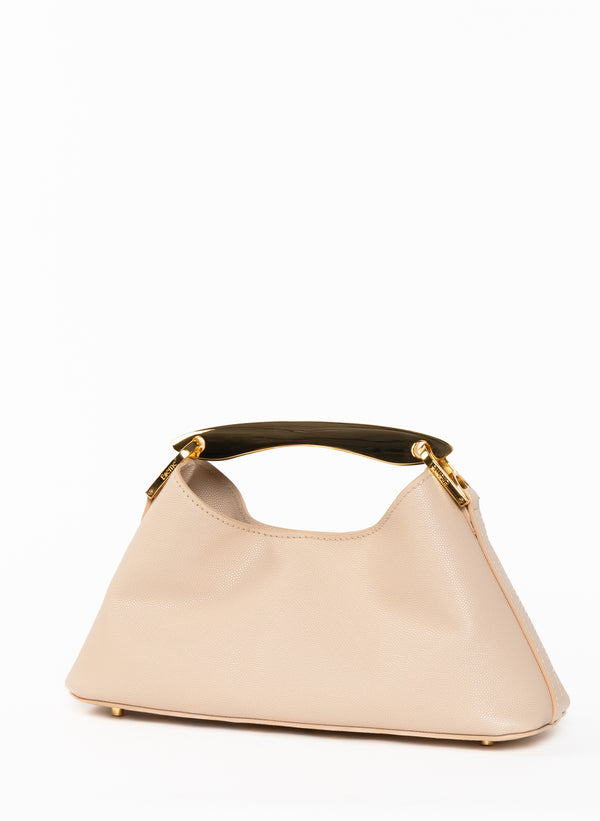 Elleme Mini Boomerang Caviar Leather Nude