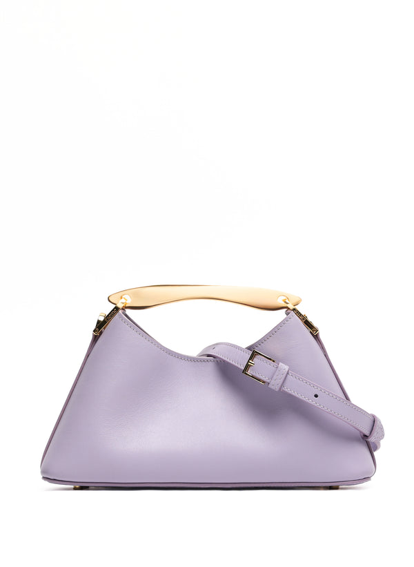 Elleme Mini Boomerang Leather Lilac
