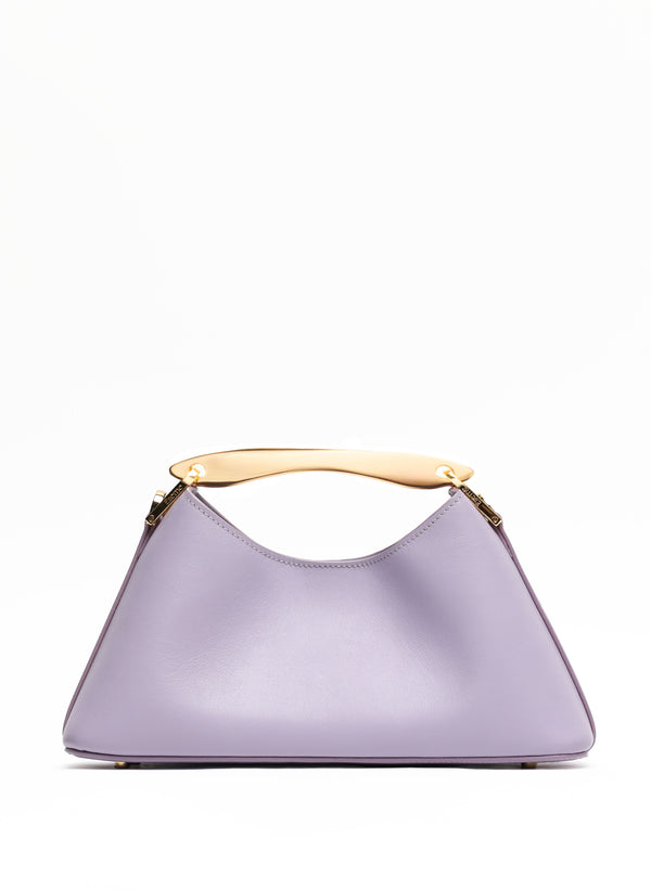 elleme Mini Boomerang Leather Lilac