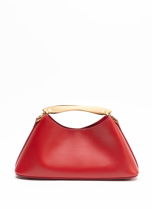 elleme Mini Boomerang Leather Red