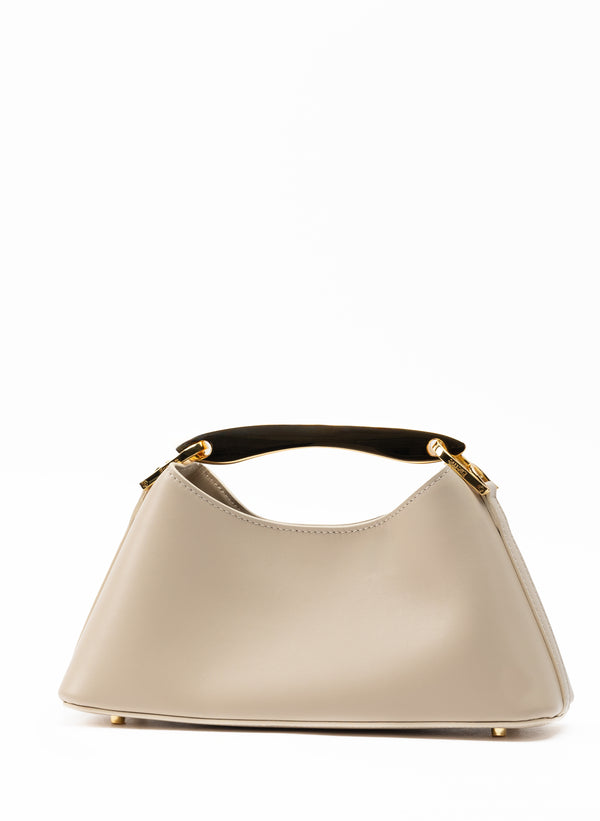 Elleme Mini Boomerang Leather Sesame