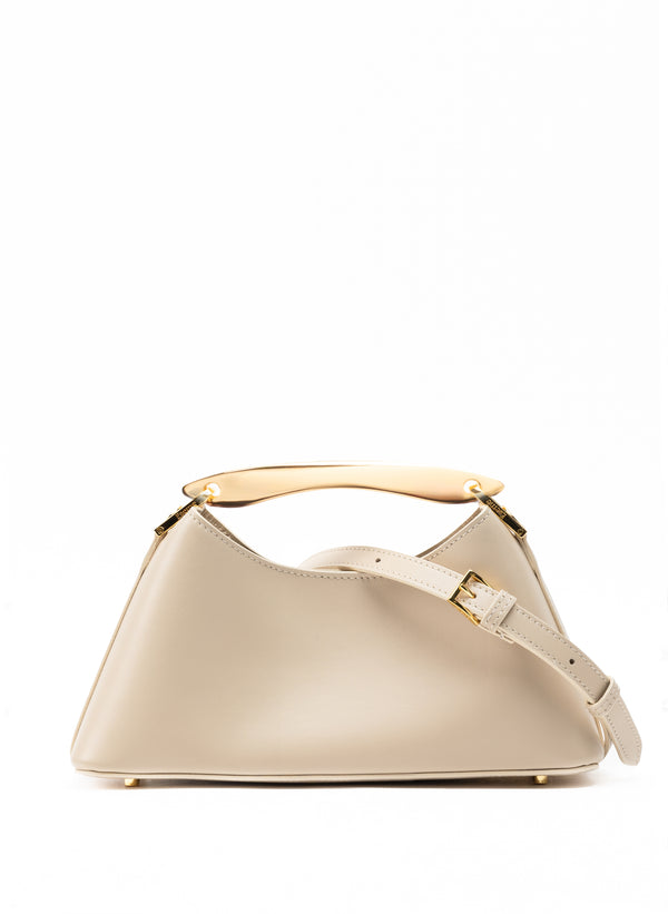 Elleme Mini Boomerang Leather Sesame