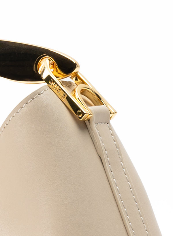 Elleme Mini Boomerang Leather Sesame