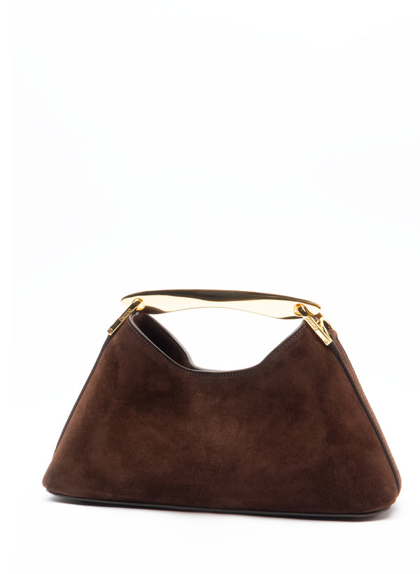 Elleme Mini Boomerang Suede Brownie