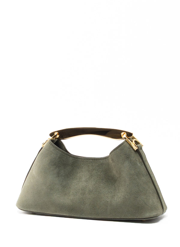 Elleme Mini Boomerang Suede Khaki