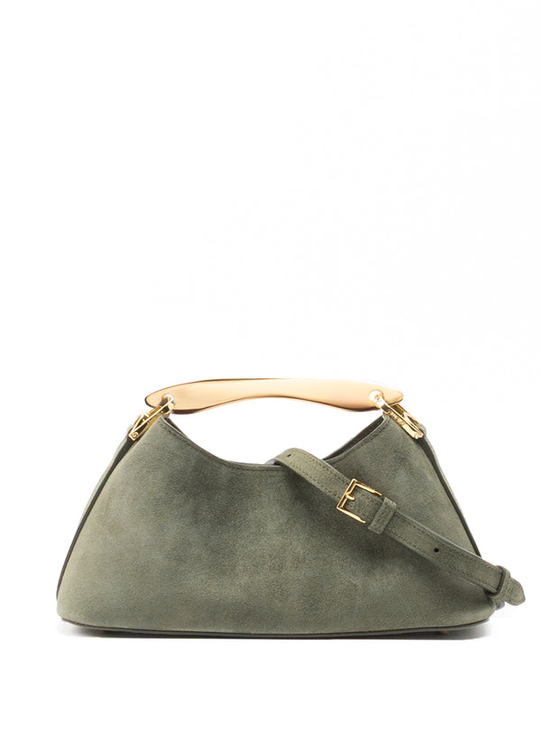 Elleme Mini Boomerang Suede Khaki