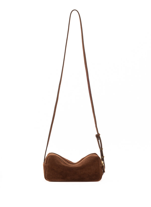 elleme Mini Trousse Suede Brownie