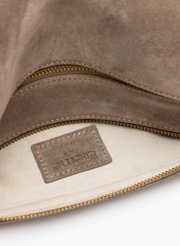 Elleme Mini Trousse Suede Taupe