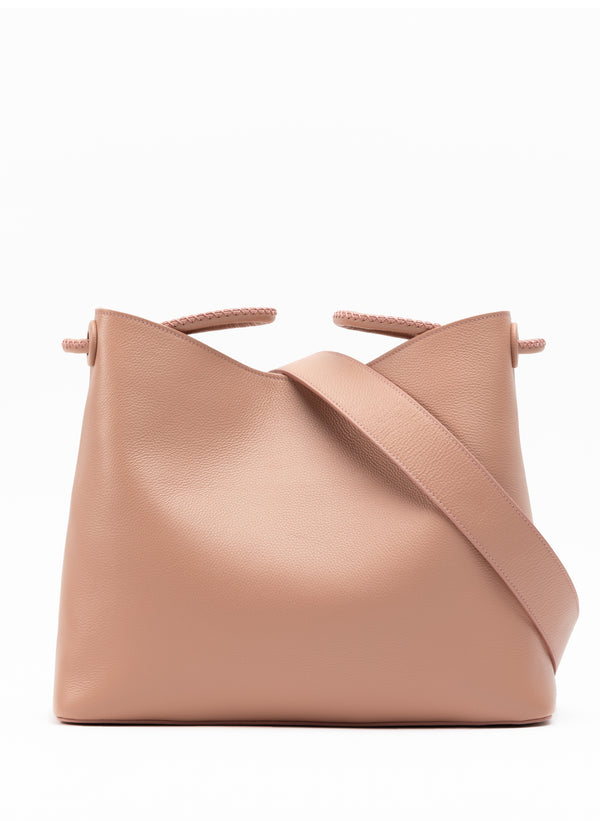 Elleme New Vosges Pebbled Leather Dust Pink