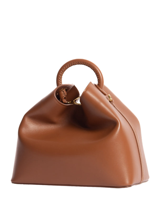 Elleme Raisin Leather Cognac