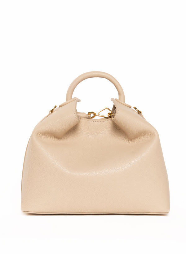 elleme Raisin Pebbled Leather Nude