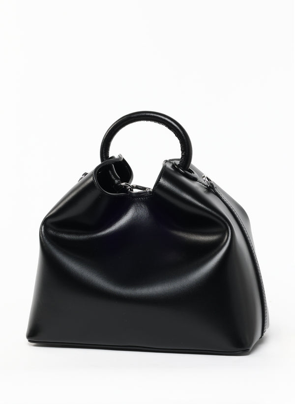 Elleme Raisin Semi Patent Leather Black