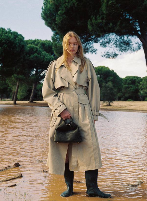 Elleme Raisin Suede Khaki Green