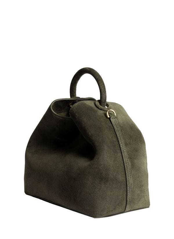Elleme Raisin Suede Khaki Green
