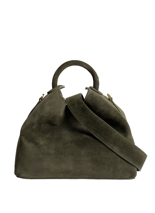 Elleme Raisin Suede Khaki Green