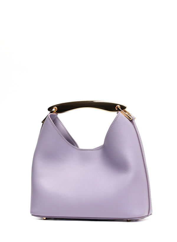 Elleme Small Boomerang Leather Lilac