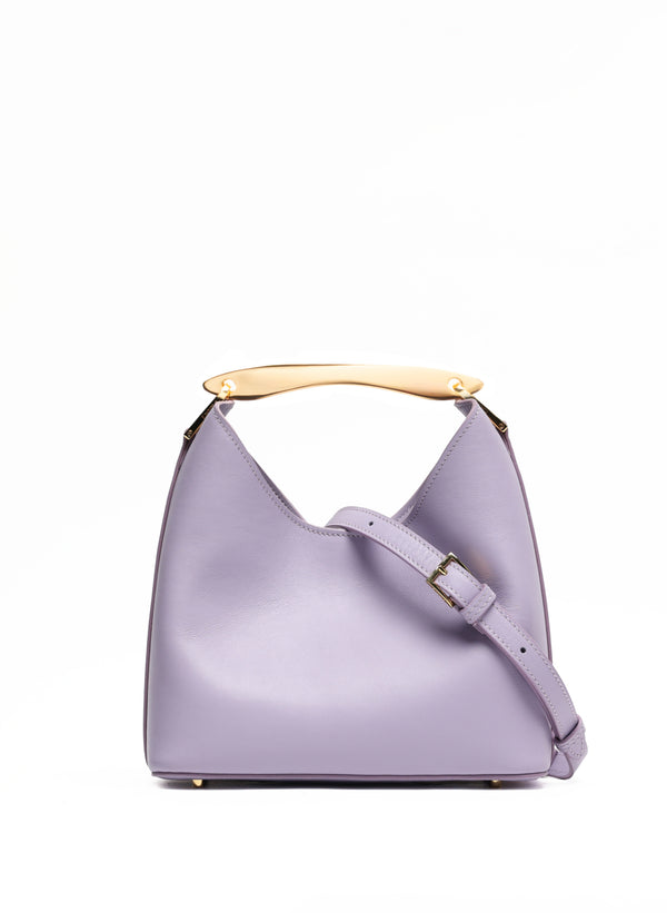 Elleme Small Boomerang Leather Lilac