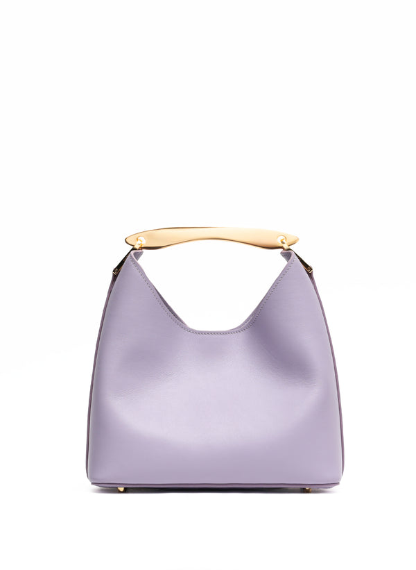 elleme Small Boomerang Leather Lilac