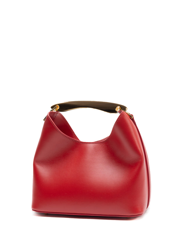 Elleme Small Boomerang Leather Red