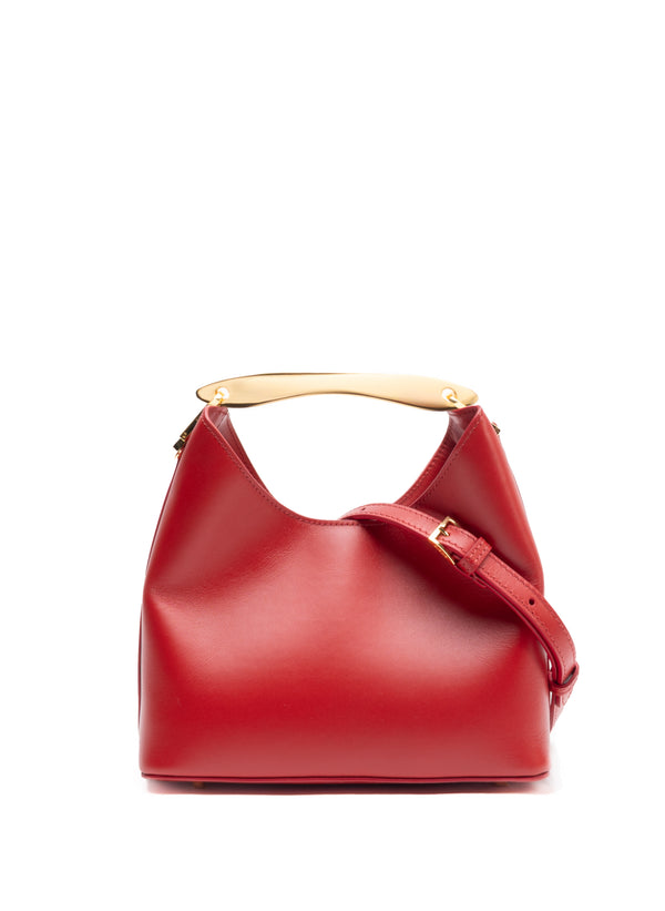 Elleme Small Boomerang Leather Red
