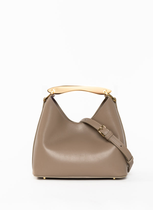 Elleme Small Boomerang Leather Taupe