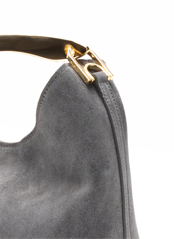 Elleme Small Boomerang Suede Grey