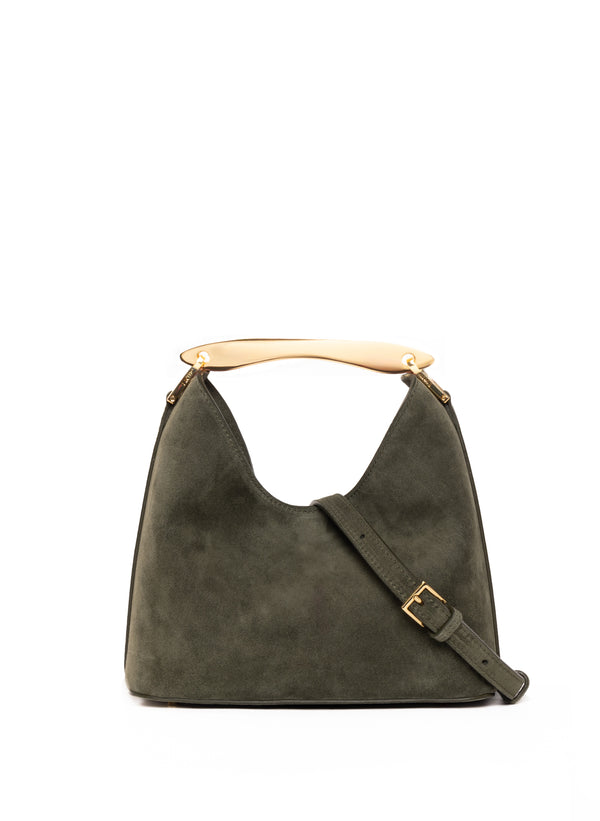 Elleme Small Boomerang Suede Khaki