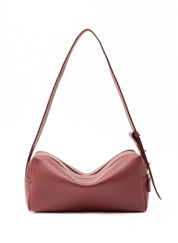 elleme Trousse Leather Burgundy