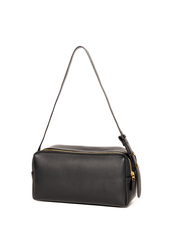 Elleme Trousse Pebbled Leather Black