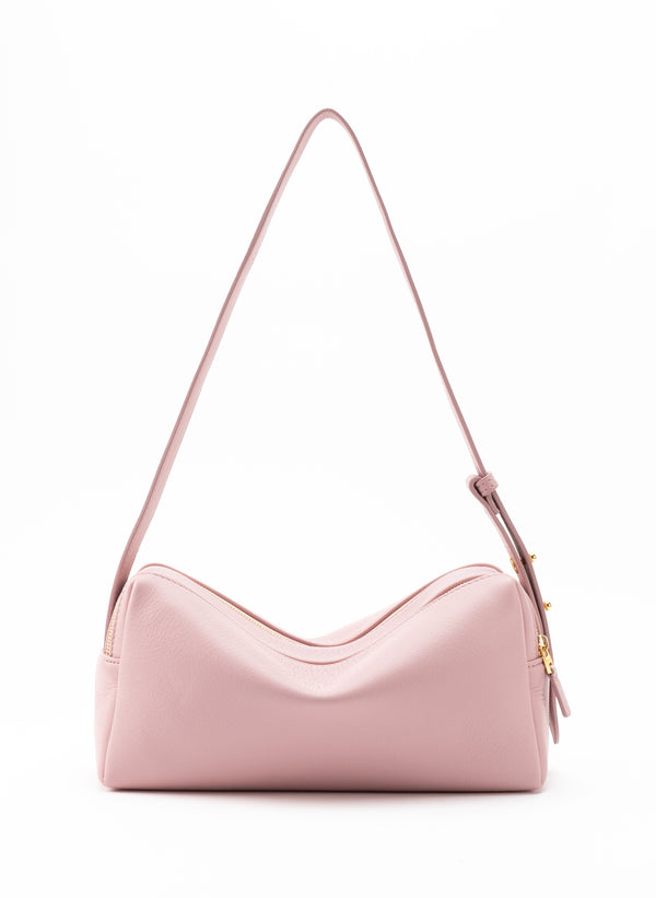 elleme Trousse Pebbled Leather Pink