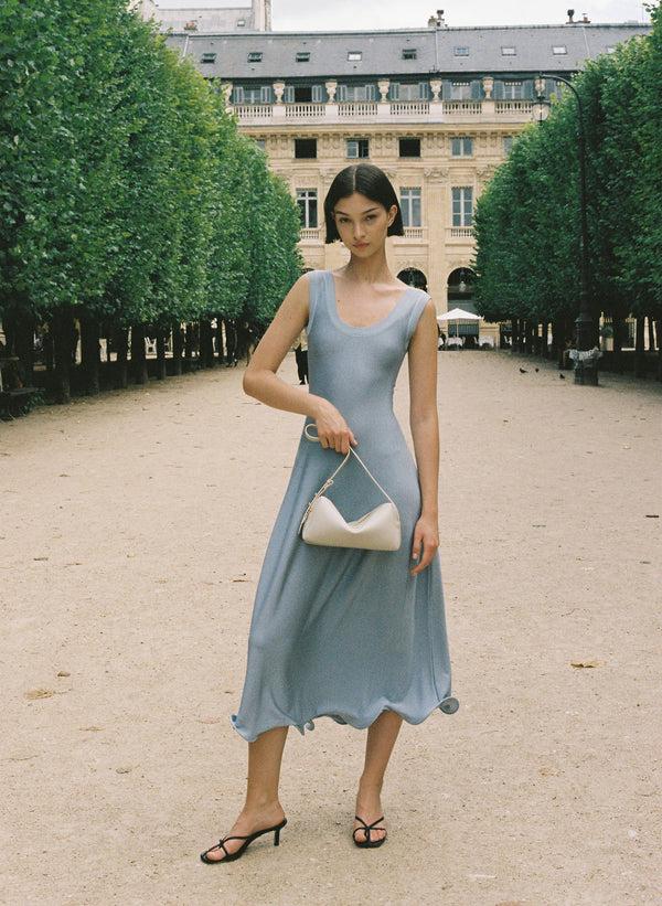 Elleme Trousse Pebbled Leather Sesame