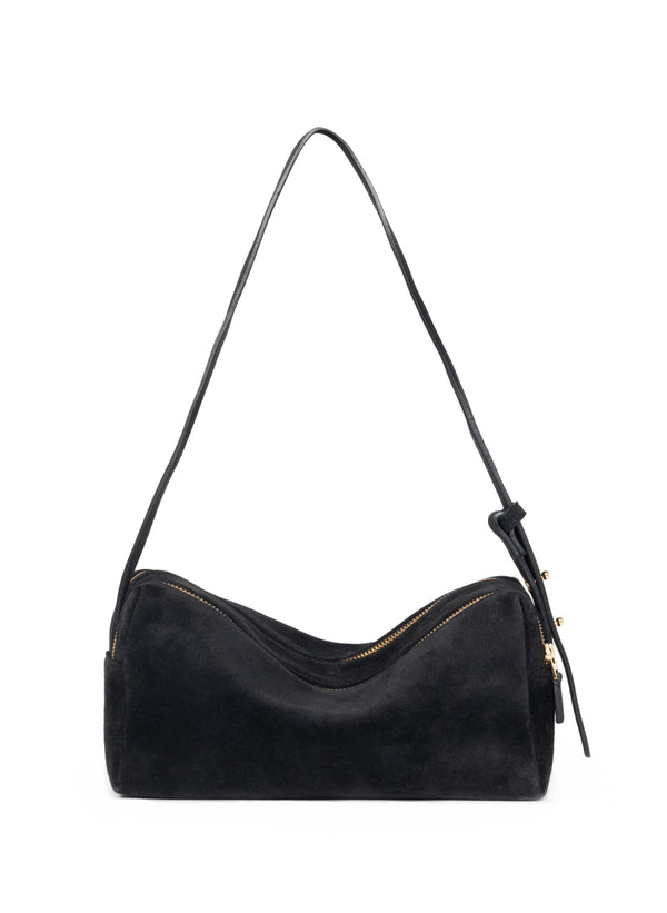 elleme Trousse Suede Black