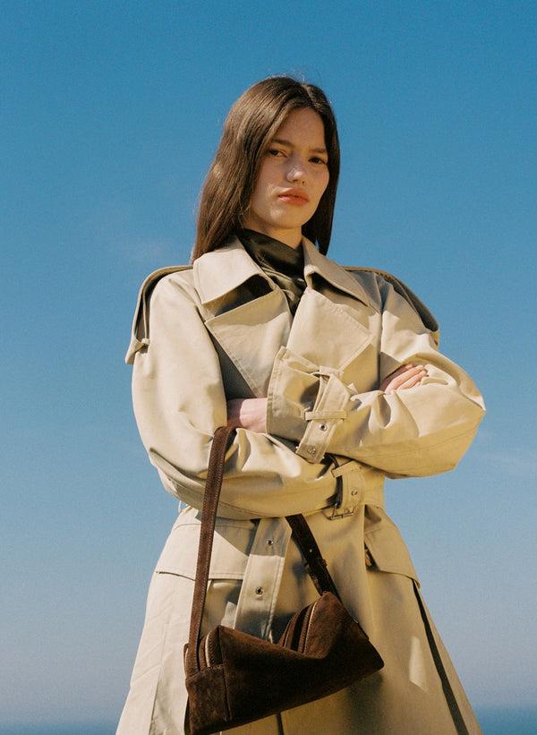 Elleme Trousse Suede Brownie