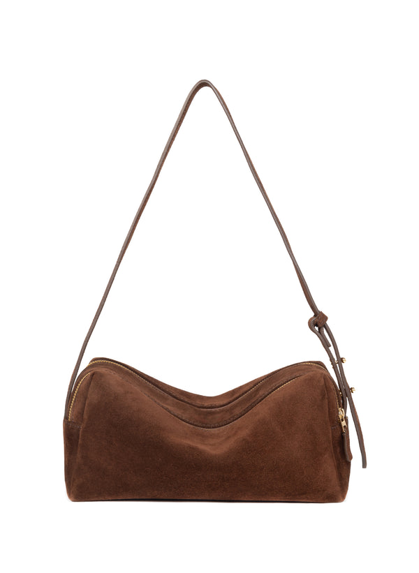 elleme Trousse Suede Brownie