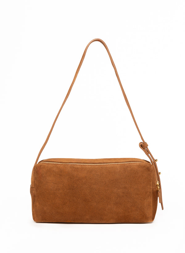 Elleme Trousse Suede Cognac
