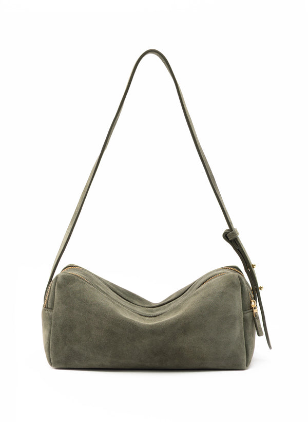 elleme Trousse Suede Khaki