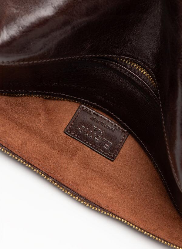 Elleme Trousse Vintage Leather Chestnut