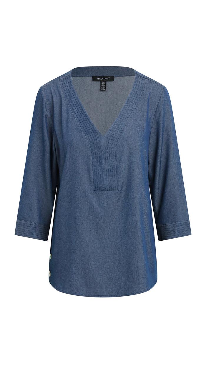Ellen Tracy 3/4 SLEEVE TUNIC